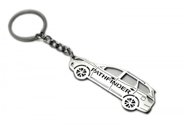 Keychain Nissan Pathfinder IV 2014-2021 - (type STEEL)